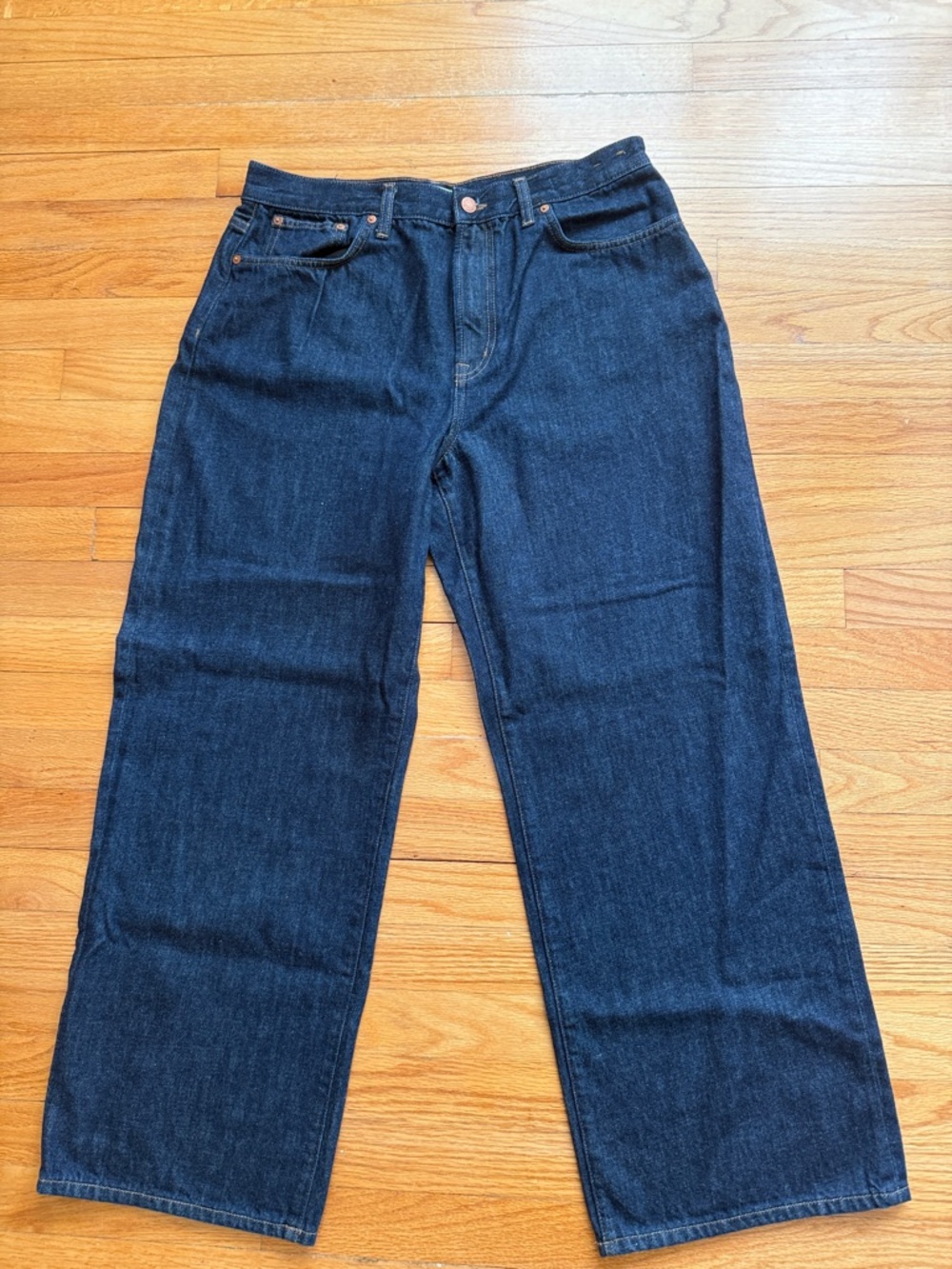 MADEWELL the perfect vintage wide leg jeans 31/29.5” inseam